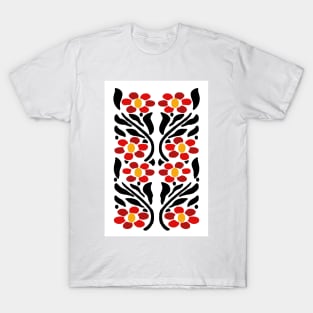 Flower Art Pattern T-Shirt